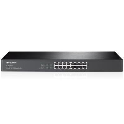 TP-Link TL-SF1016/ switch 16x 10/100Mbps/ 19"rackmount