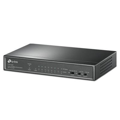 TP-Link TL-SF1009P/ 9-port PoE switch / 8x PoE+