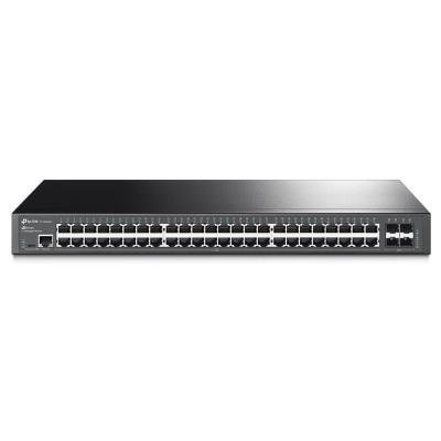 TP-Link TL-SG3452 JetStream 52-Port Gigabit L2+ / 48x Gigabit / 4x Gigabit SFP / RJ-45/Micro-USB Console Port