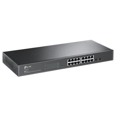 TP-Link TL-SG2218 - JetStream 16-Port Gigabit Smart Switch/ 2x Gigabit SFP Slots