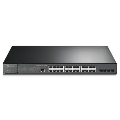 TP-Link TL-SG3428MP - JetStream 24-PoE+ port Gigabit 384W L2+ Managed Switch/ 4x Gigabit SFP Slots