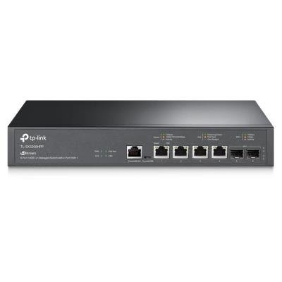 TP-Link TL-SX3206HPP - Omada 4-Port 10GBase-T and 2-Port 10GE SFP+ L2+ Managed Switch with 4-Port PoE++