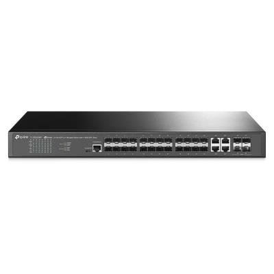 TP-Link TL-SG3428XF JetStream 24-Port SFP L2+ Managed Switch, 20x SFP + 4x SFP/GLAN Combo, 4x 10Gbit SFP+