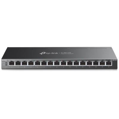 TP-Link TL-SG116P Switch 16x GLAN with POE+, 120W, metal