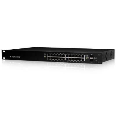 Ubiquiti Edge Switch 24 PoE - 24x GbE, 2x SFP, 24x PoE 24V/PoE+ (PoE budget 220W)