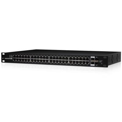 Ubiquiti Edge Switch 48 PoE - 48x GbE, 2x SFP+, 2x SFP, 48x PoE 24V/PoE+ (PoE budget 436W)