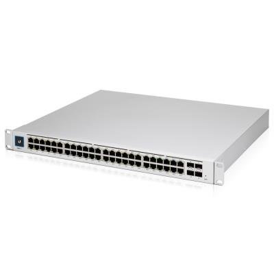 Ubiquiti UniFi Switch Pro 48 PoE - 48x GbE, 4x SFP+, 40x PoE+, 8x PoE++ (PoE budget 600W)