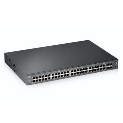 ZyXEL XGS2210-52 / 52-port / Managed Layer2+ / Gigabit Ethernet switch / 48x GLAN + + 4x 10GbE SFP+ ports / L2 multicast