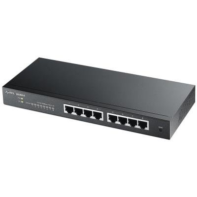 Zyxel GS1900-8 v2, 8 port GbE L2 smart switch, desktop, fanless