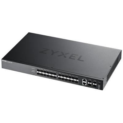 ZyXEL XGS2220-30F, L3 Access Switch, 24x1G SFP, 2x10mG RJ45, 4x10G SFP+ Uplink, incl. 1 yr NebulaFlex Pro