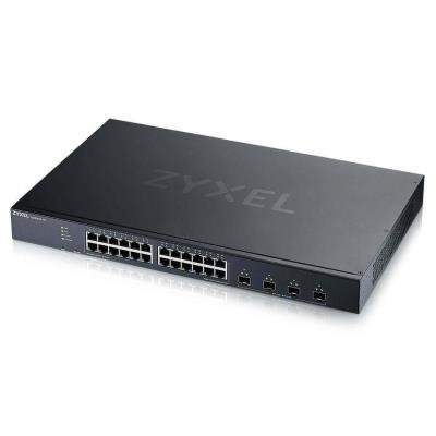 Zyxel XGS1935-28, 28 Port Lite-L3 Smart Managed Switch, 24x Gigabit, 4x 10G SFP+, hybrid mode, standalone or NebulaFllex
