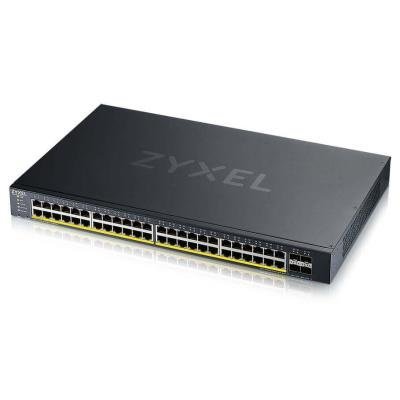 Zyxel XGS1935-52HP 52 Port Lite-L3 Managed PoE Switch, 48x Gigabit PoE, 4x 10G SFP+, 375 Watt PoE