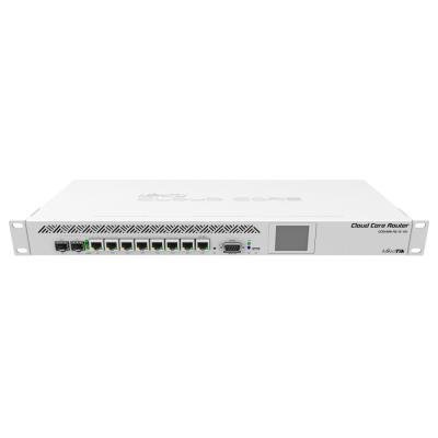 Mikrotik CloudCoreRouter CCR1009-7G-1C-1S+, 1200MHz CPU, 2GB RAM, 7x LAN, 1x SFP, 1xSFP+, 1x microUSB, vč. L6 licence