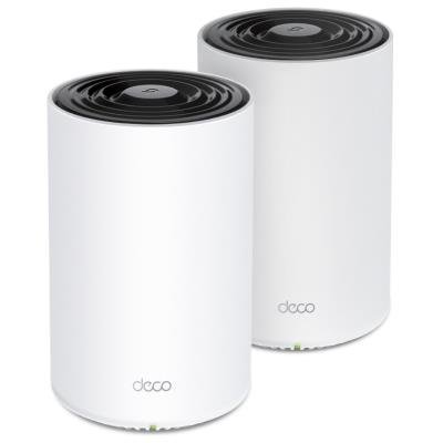 TP-Link Deco PX50(2-pack) Mesh system AX3000 + G15000, WiFi 6E, 1x 2.5GLAN, 2x GLAN / 574Mbps 2,4GHz/ 2402Mbps 5GHz