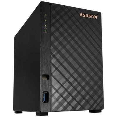 Asustor NAS AS1102TL   2x 3,5" SATA/ Realtek RTD1619B, Quad Core 1.7 GHz, 1GB, 1GbE x1, USB 2.0 x1, USB 3.2 Gen1 x1