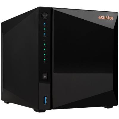 Asustor NAS AS3304T v2   4x 3,5" SATA, Realtek RTD1619B 1.7GHz, 2GB, 2.5GbE x1, USB3.2 Gen1 x3, WOW (Wake on WAN)