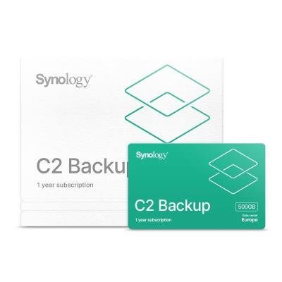 Synology C2 BACKUP 500G-1Y (EU)