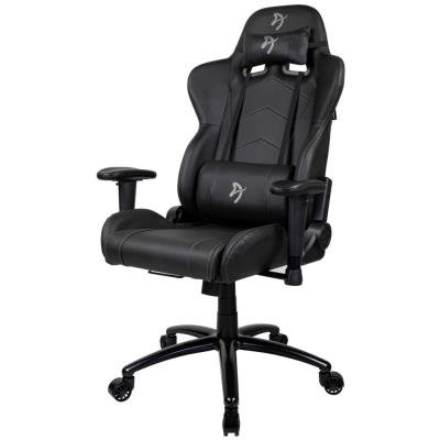 AROZZI gaming chair INIZIO Black PU/ black/ grey logo