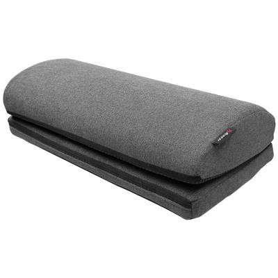 AROZZI Foot Rest Soft Fabric Dark Grey