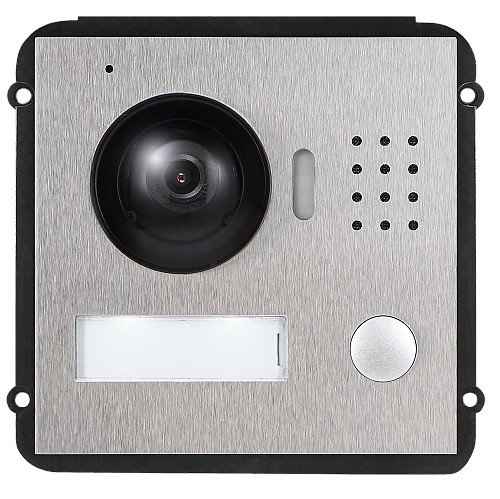 DAHUA Modulární IP dveřní stanice, modul 1x zvonek, CMOS 1Mpix 1/3", TCP/IP, nerez, CAT5, PoE, CZ, SIP