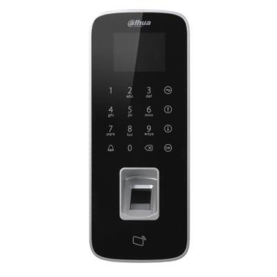 Dahua přístupová čtečka LAN (TCP/IP) - RFID 125kHz, kódová klávesnice, otisk prstu, IP65