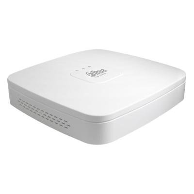 DAHUA NVR rekordér 4xIP do 6Mpix, 80Mb/s, H.264+, 1x LAN + 4x PoE, 1xHDD, HDMI/VGA, ONVIF