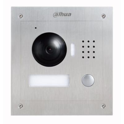 DAHUA Dveřní stanice IP/ 1x zvonek/ 1,3Mpix 120st/ PoE pasivní/ SIP/ IP54/ IK07/ nerezová ocel