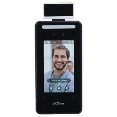 Dahua Přístupový terminál 2Mpix/ 4,3" LCD/ LAN/ IP65/ měření teploty/ rozpoznání obličeje/ RFID/ kód nebo kombinace