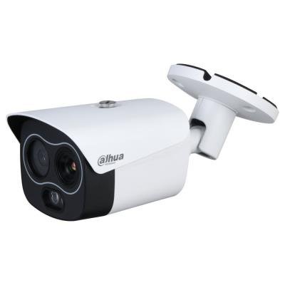 Dahua termální duální IPC 256x192 f=7mm (24st)/ vizuál 4Mpix 8mm (33st)/ IR30m/ bullet/ detekce ohně