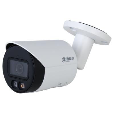 Dahua IPC Lite 4Mpix 20fps Full-Color/ bullet/ 2,8mm (95st)/ WDR/ IR+white 30m/ mikrofon/ SMD+