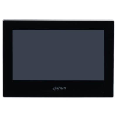 ROZBALENÉ - Dahua Bytový monitor IP/ touch 7" 1024x600/ LAN+WiFi/ PoE 802.3af/ CZ menu/ černý