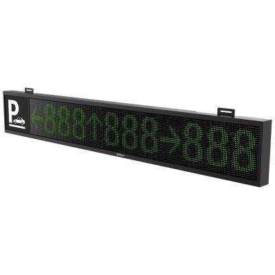 Dahua LED info displej pro parkoviště a garáže, 3x šipka + 3x číslo, 3 barvy, IP50