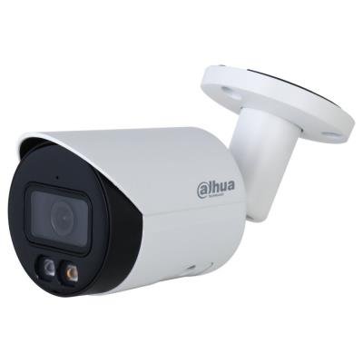 POŠKOZENÝ OBAL - Dahua IPC Lite 4Mpix 20fps Full-Color/ bullet/ 3,6mm (78st)/ WDR/ IR+white 30m/ mikrofon/ SMD+