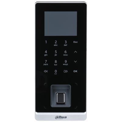 Dahua přístupová čtečka 2,4" LCD/ LAN/ IP65 - RFID 125kHz/ kód/ otisk prstu