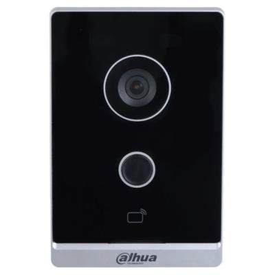 Dahua Dveřní stanice IP/ 1x zvonek/ 2Mpix 125st WDR/ RFID 13,56MHz/ LAN+WiFi/ PoE/ IP65/ plast/ povrchová montáž