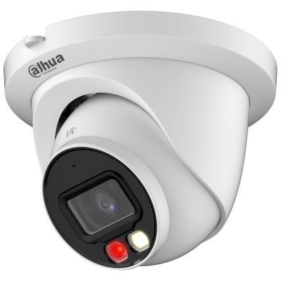 Dahua IPC Lite 4Mpix 20fps Full-Color/ turret/ 2,8mm (95st)/ WDR/ IR+white 30m/ Mikrofon/ SMD+