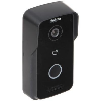 Dahua Dveřní stanice IP/ 1x zvonek/ 2Mpix 107st DWDR/ RFID 13,56MHz/ LAN/ PoE/ IP65/ plast/ povrchová montáž