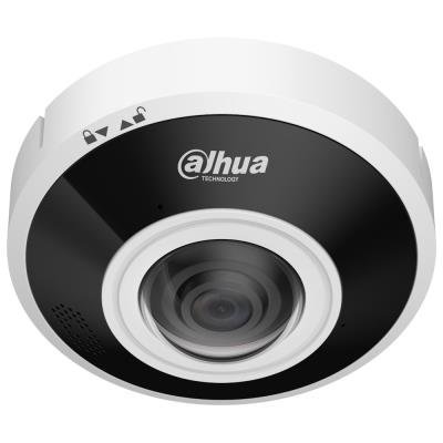 Dahua IPC fisheye 6Mpix 30fps/ 1,68mm (360/180st)/ WDR/ IR15m/ mikrofon+repro/ analytiky
