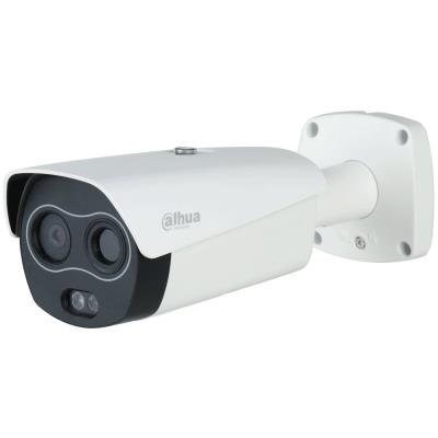 Dahua termální duální IP kamera/ termo 256x192 f=7mm (24st)/ vizuál 4Mpix f=8mm (33st)/ IR50m/ analytiky