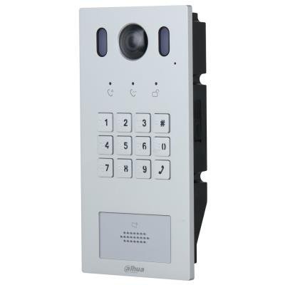 Dahua Dveřní stanice IP 2-drát/ klávesnice/ 2Mpix 140st/ RFID 13,56MHz/ PoE 802.3af/at/ IP65/ IK08