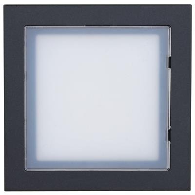 Dahua VTO4202 modulární dveřní stanice/ podsvícené jmenovky/ IP65+IK07/ černá barva