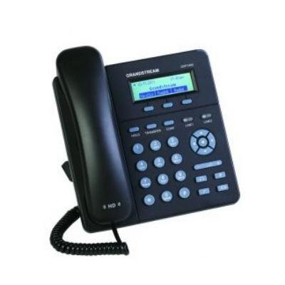Grandstream GXP-1400/ VoIP telefon/ LCD display/ 2x SIP/ 2x LAN/ SRTP/ TLS/ 4 prog. tlačítka/