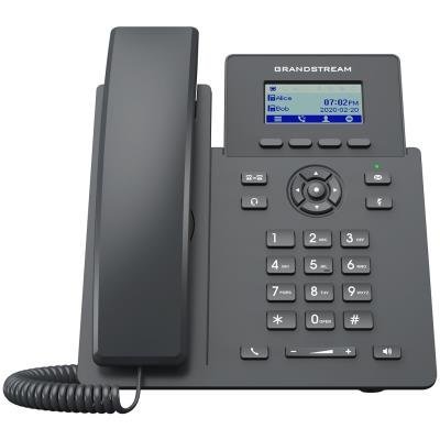 Grandstream GRP2601P/ VoIP telefon/ 2,21" grafický barevný display/ 2x SIP/ 2x LAN/ PoE