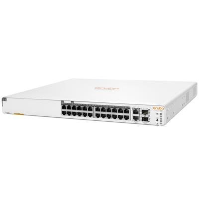 HPE Aruba Instant On 1960 24G PoE (20p Class4 + 4p Class6) 2XGT 2SFP+ 370W Switch