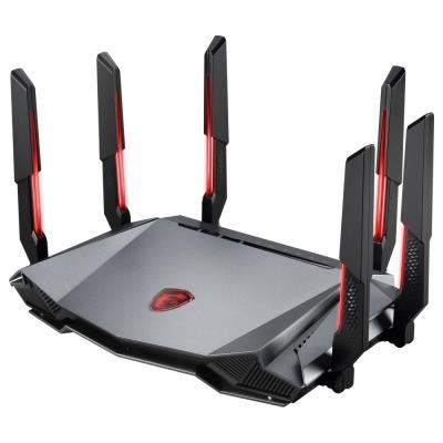 MSI gaming router RadiX AXE6600 WiFi 6E Tri-Band (2,4GHz, 5GHz, 6GHz)/ RGB