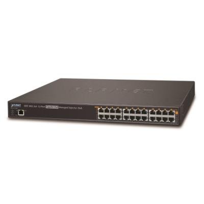 HPOE-1200G PoE injektor IEEE802.3at, 12 portů, Gigabit, 340W (max. 30W/port)