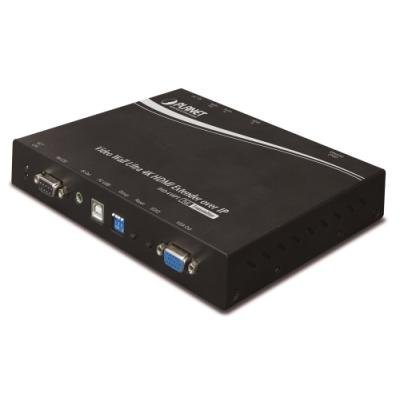 IHD-410PT, HDMI video extender/ video wall, vysílač, UHD-4K, multicast, IR, RS-232, napájení PoE