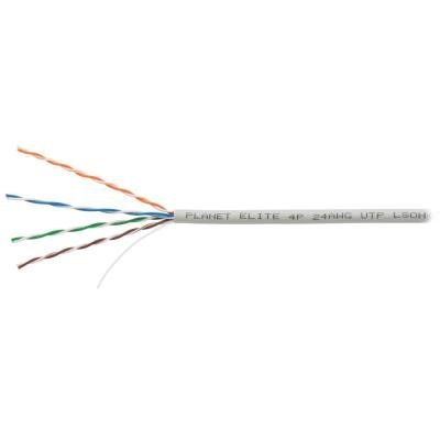 PLANET kabel UTP, drát, 4pár, Cat 5e, LS0H, Planet Elite, Dca, 2404N03, balení 305m, REELEX