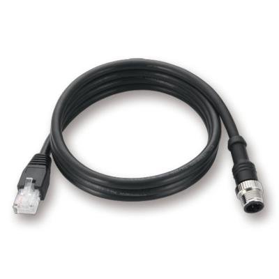 Planet CB-M12A8MRJ-200 voděodolný propojovací kabel RJ-45 / M12 A-coding, 8-pinů, délka 2m