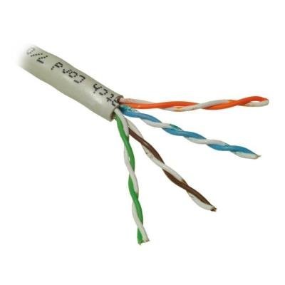 Kabel UTP, drát, 4pár, Cat 5e, Planet Elite, Dca, 2404N03 (balení 305m)